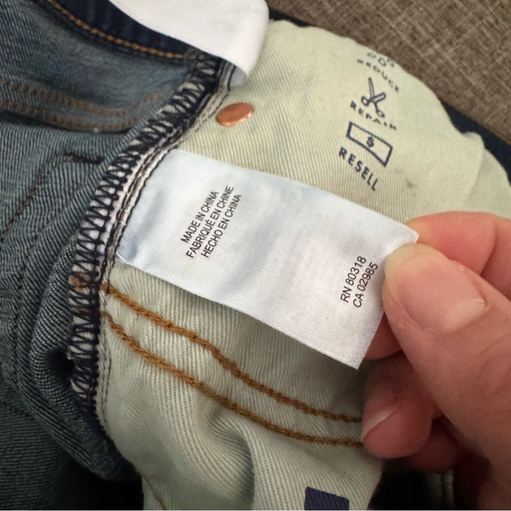 Lucky Brand Men’s Straight Leg Jeans 38x32 Medium Wash | Classic Fit - Picture 10 of 12